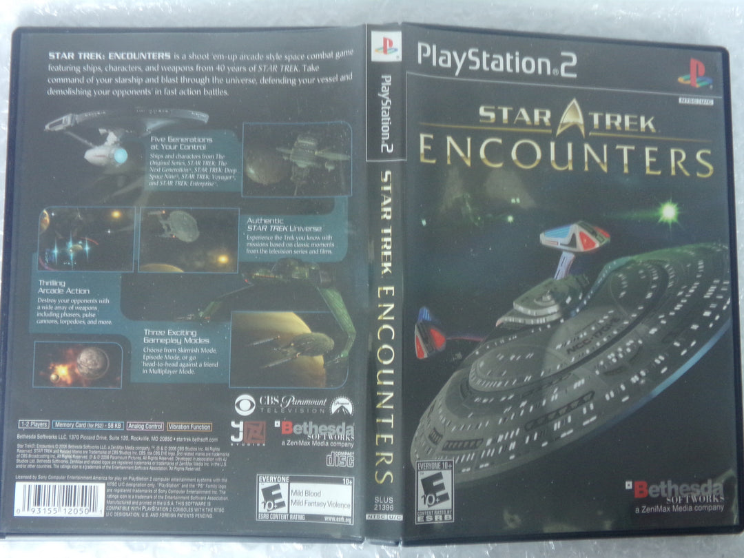 Star Trek: Encounters Playstation 2 PS2 Used