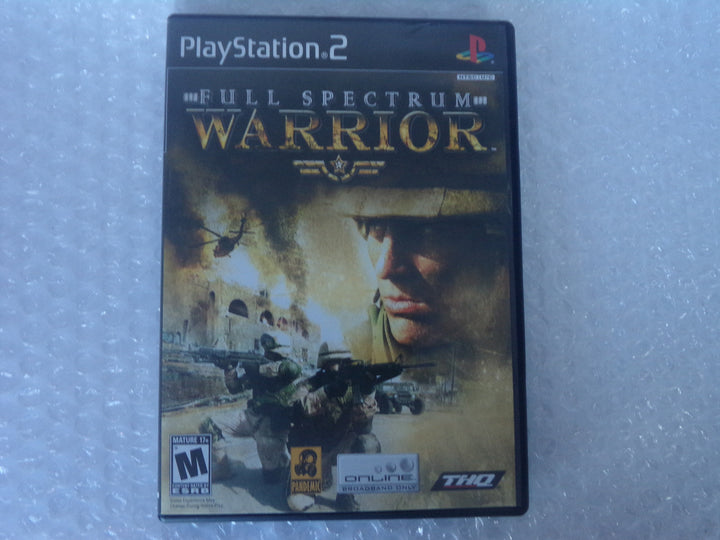 Full Spectrum Warrior Playstation 2 PS2 Used    UD10824