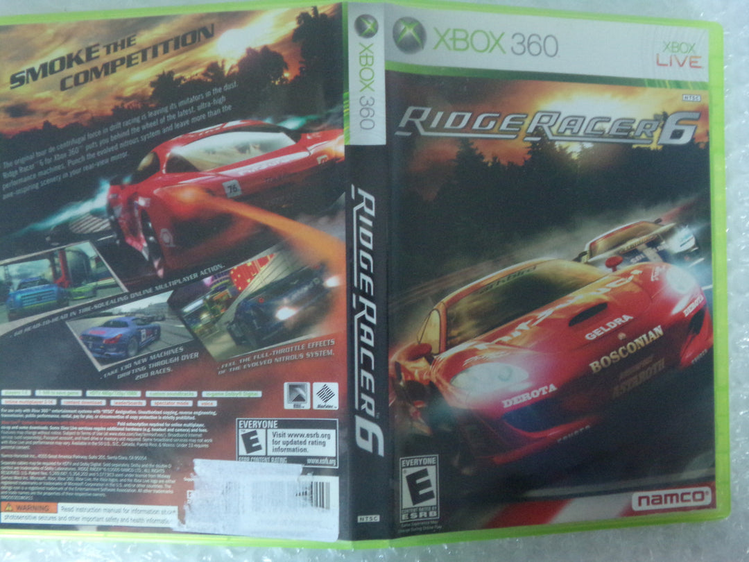 Ridge Racer 6 Xbox 360 Used