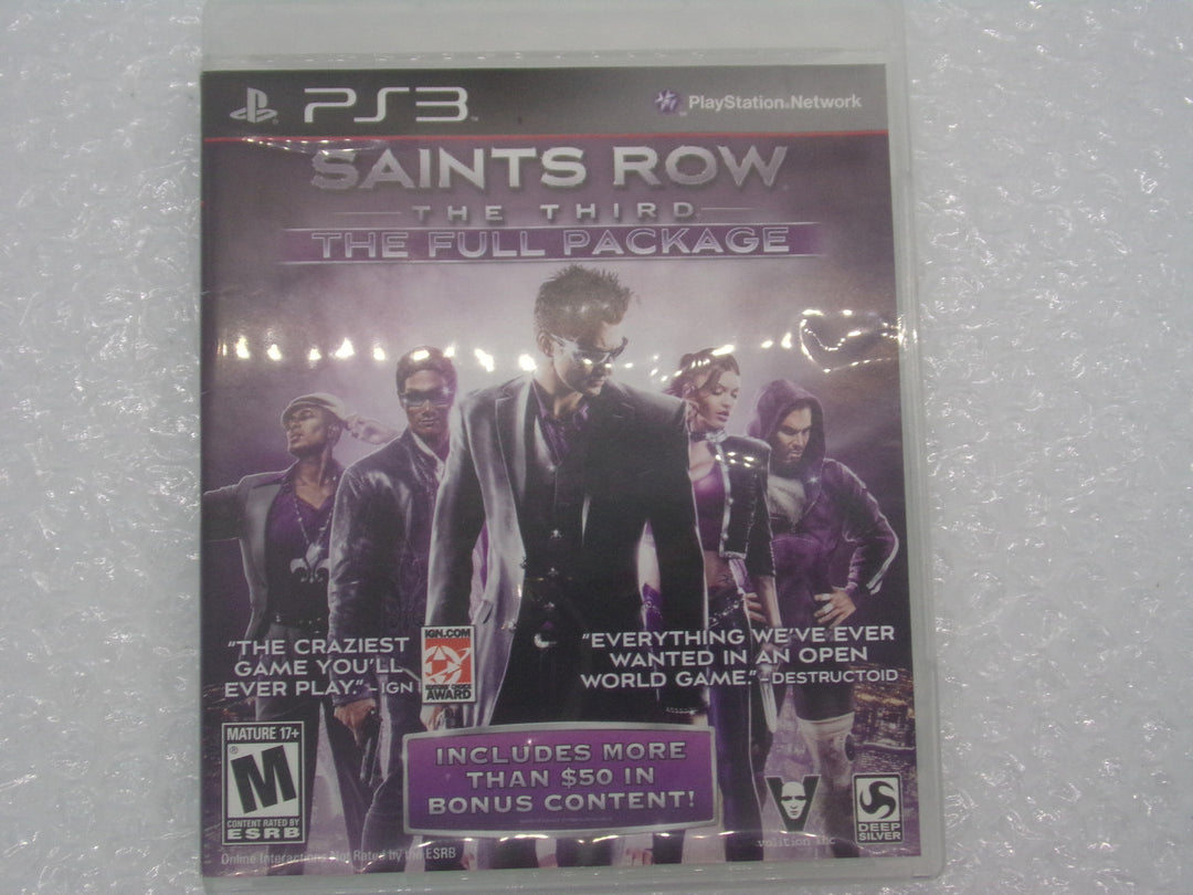 Saints Row: The Third - Full Package Playstation 3 PS3 Used