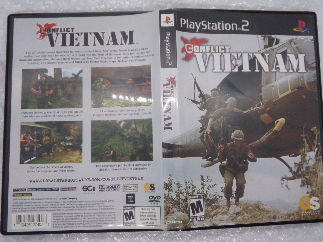 Conflict: Vietnam PlayStation 2 PS2 Used
