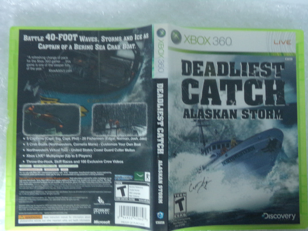 Deadliest Catch: Alaskan Storm Xbox 360 Used
