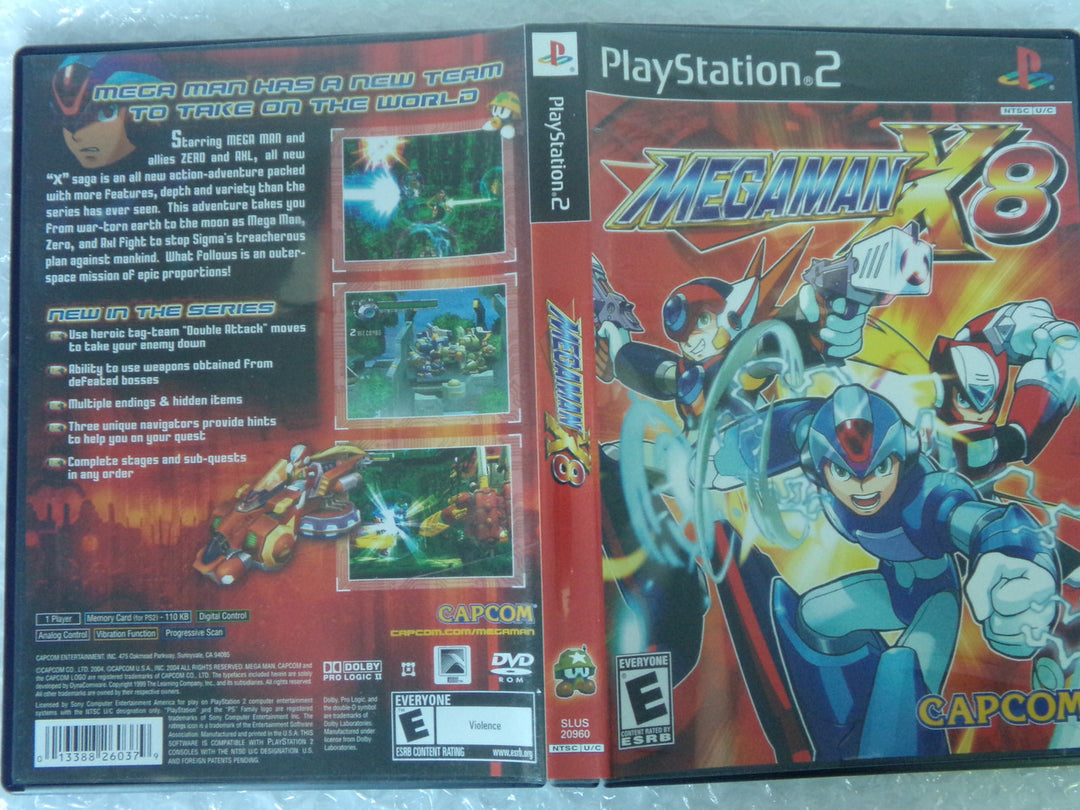 Mega Man X8 Playstation 2 PS2 Used