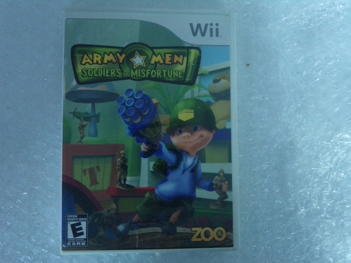Army Men: Soldiers of Misfortune Wii Used