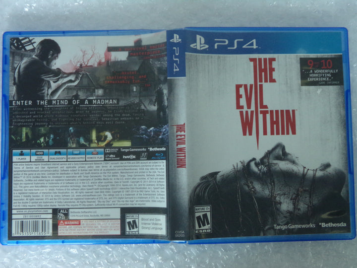 The Evil Within Playstation 4 PS4 Used
