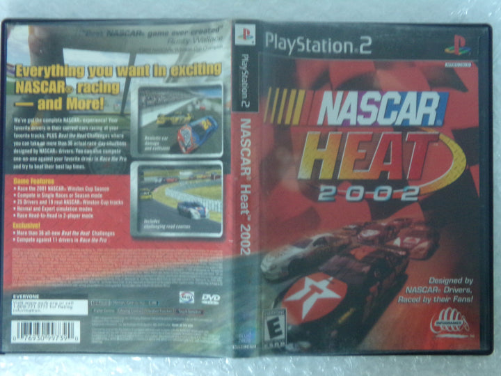 NASCAR Heat 2002 Playstation 2 PS2 Used