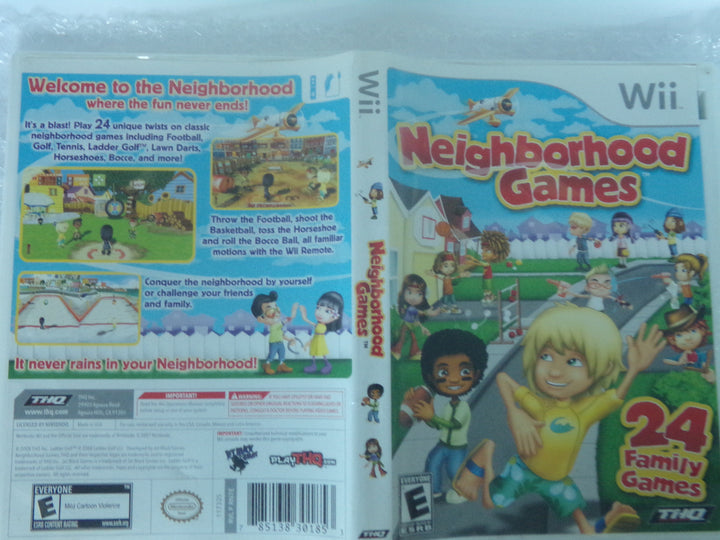 Neighborhood Games Wii Used