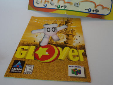 Glover N64 MANUAL (With Reference Card)