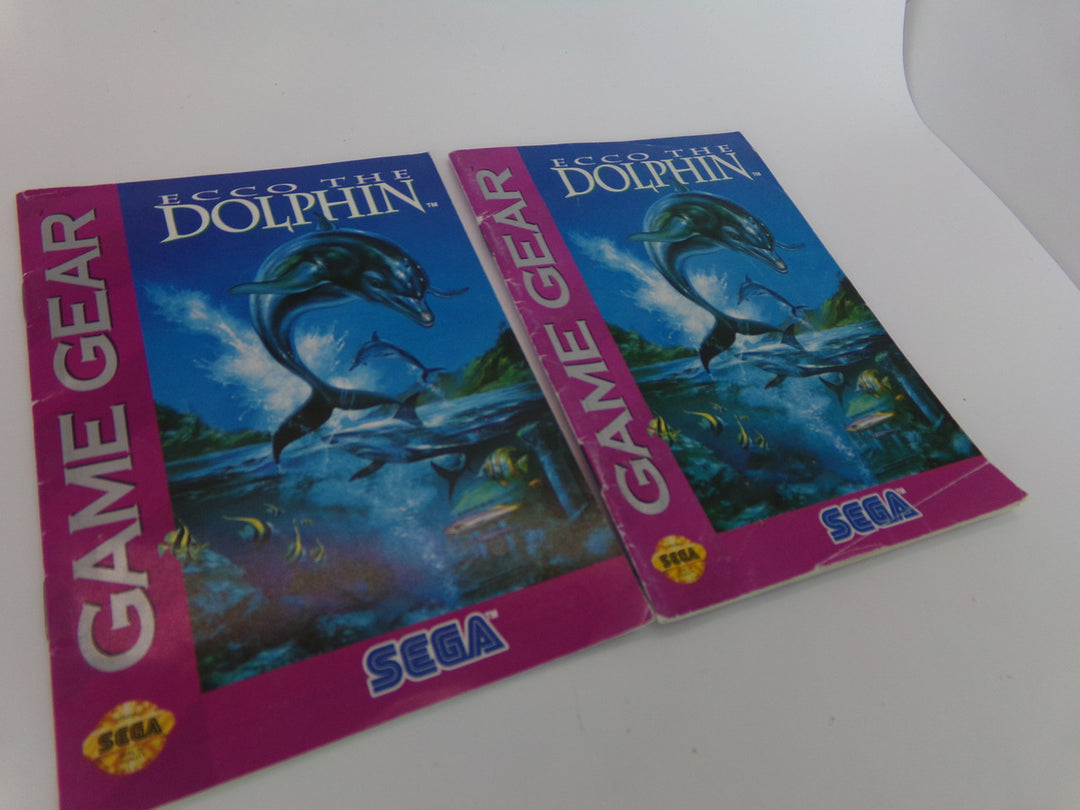 Ecco the Dolphin Game Gear MANUAL