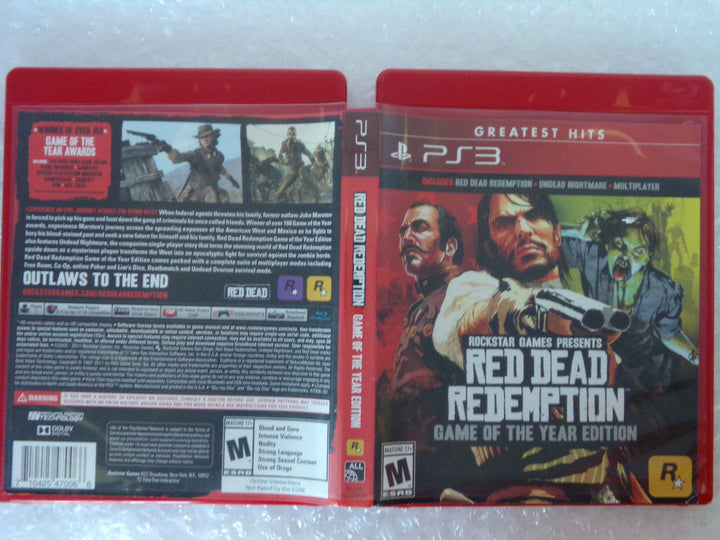 Red Dead Redemption - Game of the Year Edition Playstation 3 PS3 Used