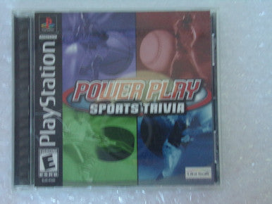 Power Play Sports Trivia Playstation PS1 Used