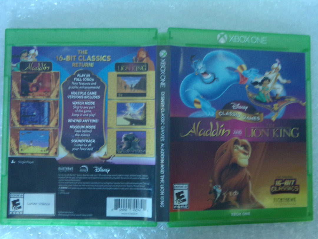 Disney Classic Games: Aladdin and The Lion King Xbox One Used