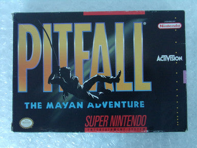 Pitfall: The Mayan Adventure Super Nintendo SNES Boxed Used