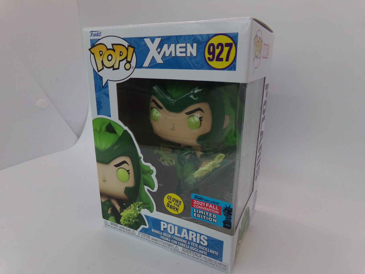 POP マーベル Amazon.com: Funko POP! Marvel: X-Men Polaris Glow in The Dark