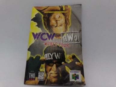 WCW vs. nWo World Tour - Nintendo 64 MANUAL ONLY