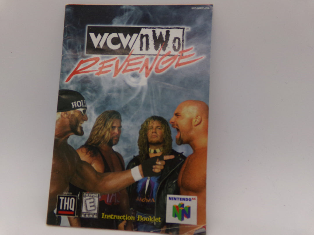 WCW/nWo Revenge - Nintendo 64 MANUAL ONLY