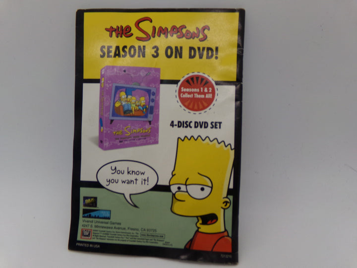 Simpsons Hit & Run - PC MANUAL ONLY