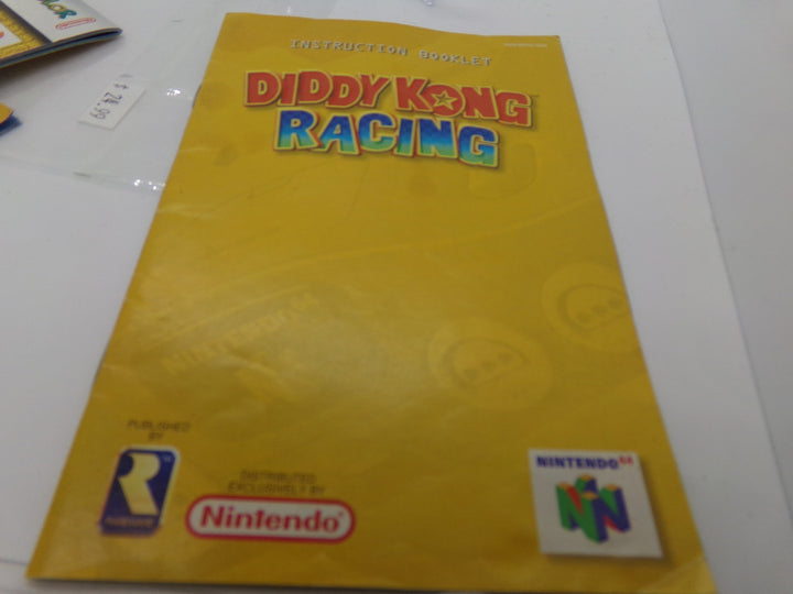 Diddy Kong Racing - Nintendo 64 MANUAL ONLY