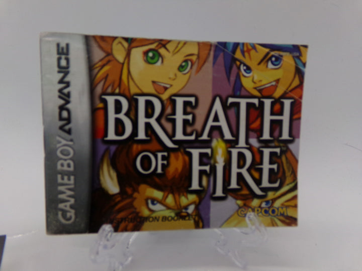 Breath of Fire - GBA MANUAL ONLY