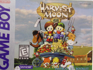 Harvest Moon GB - Game Boy MANUAL ONLY