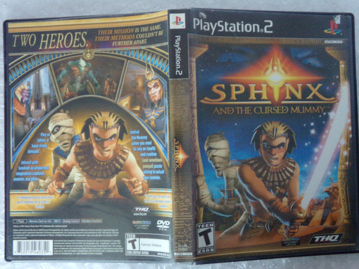 Sphinx and the Cursed Mummy Playstation 2 PS2 Used