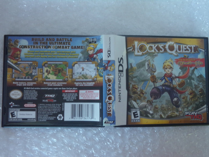 Lock's Quest Nintendo DS Used