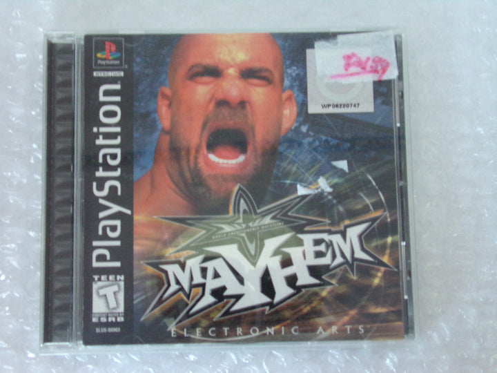 WCW Mayhem Playstation PS1 Used