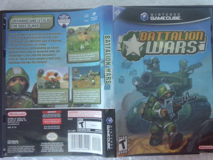 Battalion Wars Gamecube Used