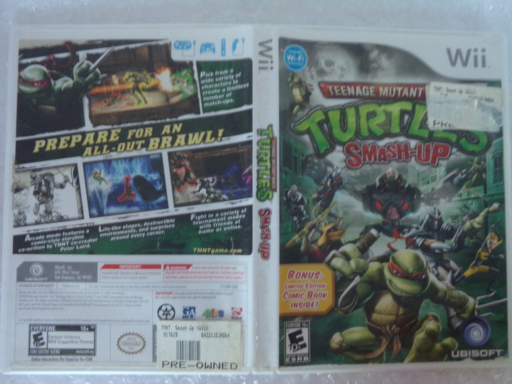 Teenage Mutant Ninja Turtles Smash-Up Wii Used