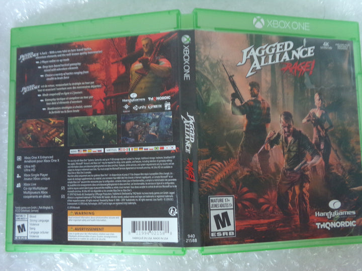 Jagged Alliance: Rage! Xbox One Used