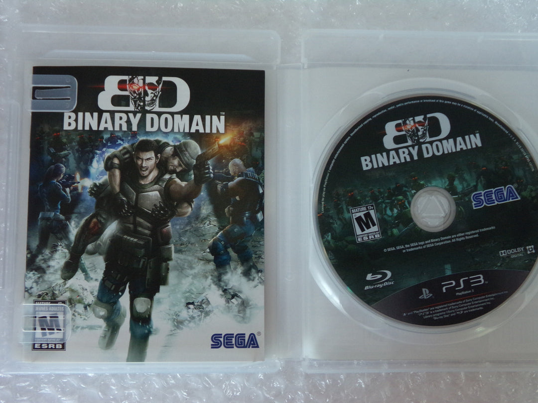 Binary Domain Playstation 3 PS3 Used