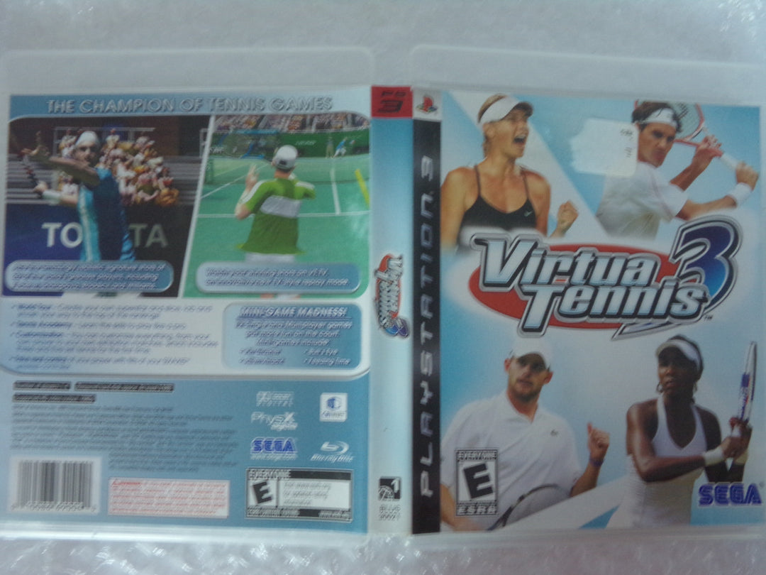 Virtua Tennis 3 Playstation 3 PS3 Used