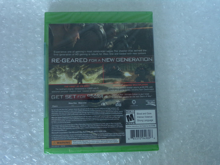 Gears of War: Ultimate Edition Xbox One NEW