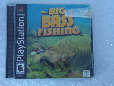 Big Bass Fishing Playstation PS1 Used