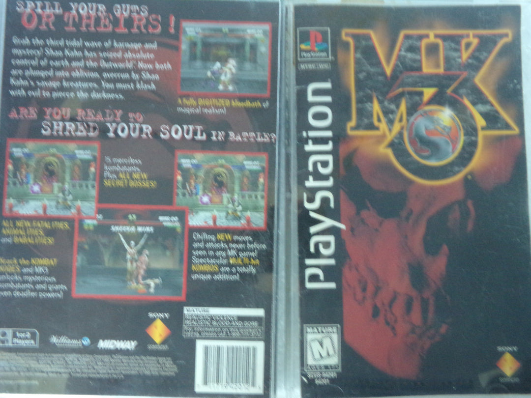 Mortal Kombat 3 Playstation PS1 Used