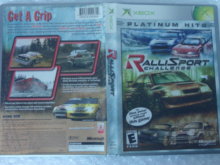 Rallisport Challenge Original Xbox Used