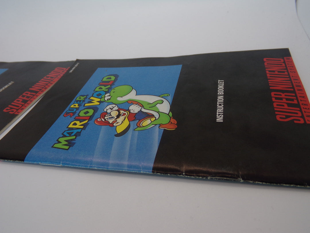 Super Mario World Super Nintendo SNES MANUAL ONLY