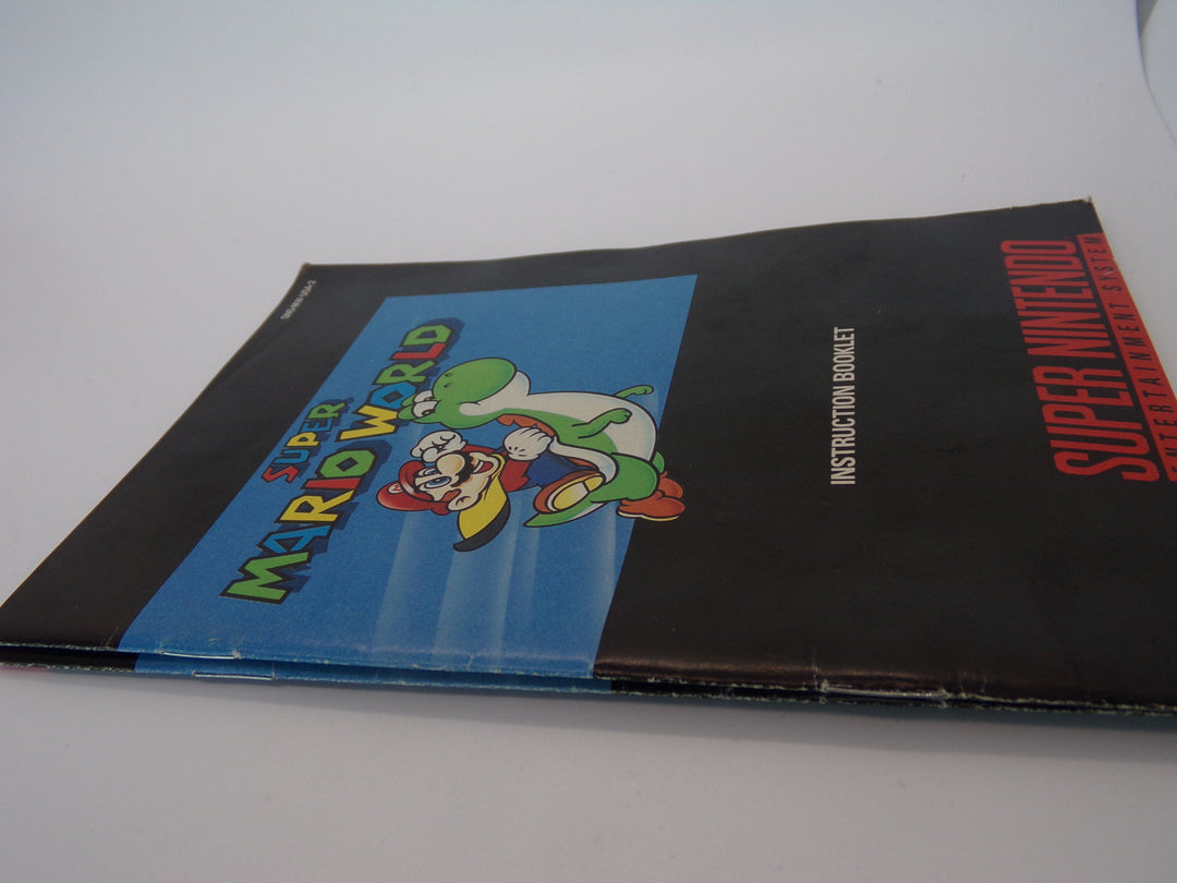 Super Mario World Super Nintendo SNES MANUAL ONLY