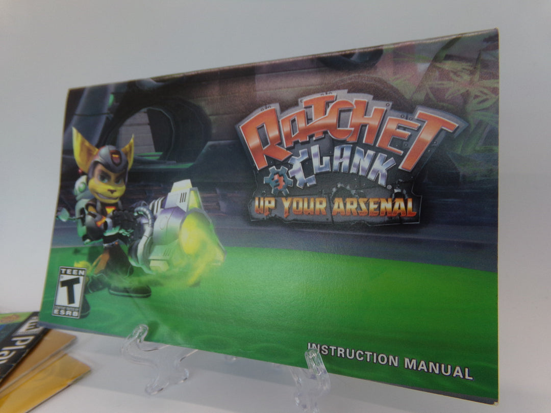 Ratchet & Clank Up Your Arsenal - PS2 MANUAL ONLY