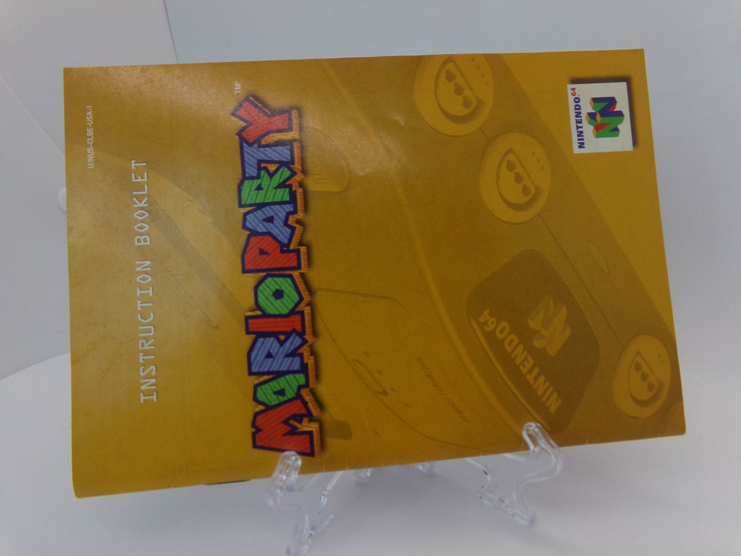 Mario Party - N64 MANUAL ONLY