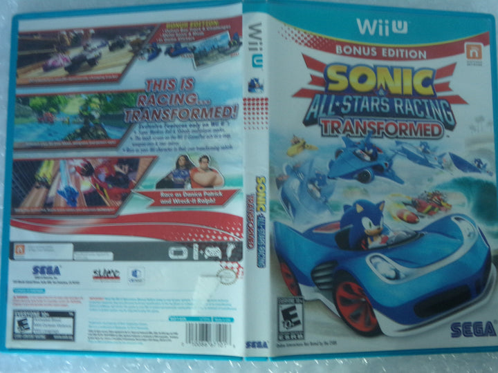 Sonic & All-Stars Racing Transformed Wii U Used