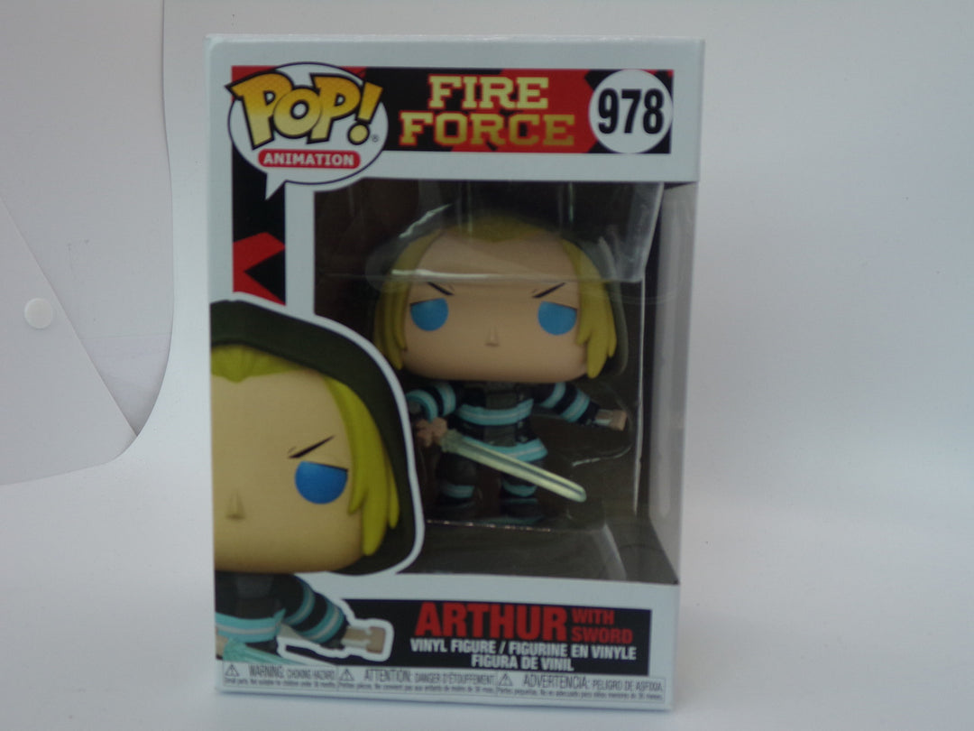Fire Force - #978 - Arthur with Sword Funko Pop