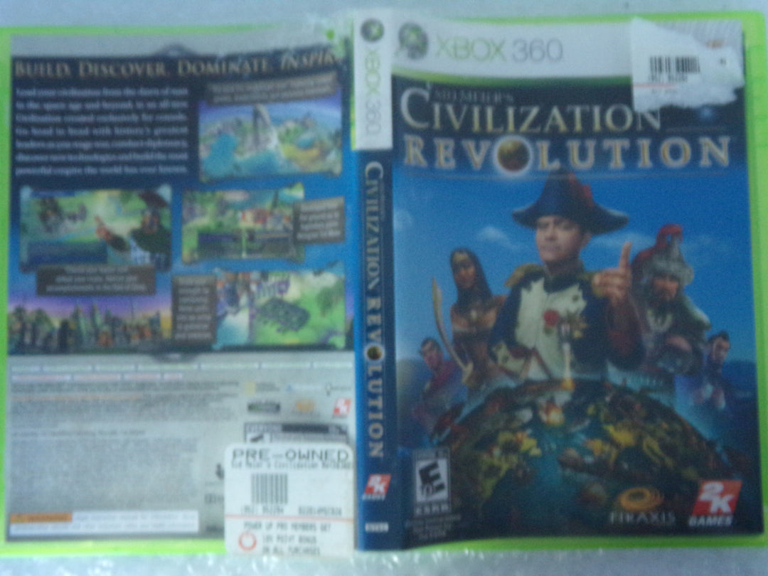 Civilization Revolution Xbox 360 Used