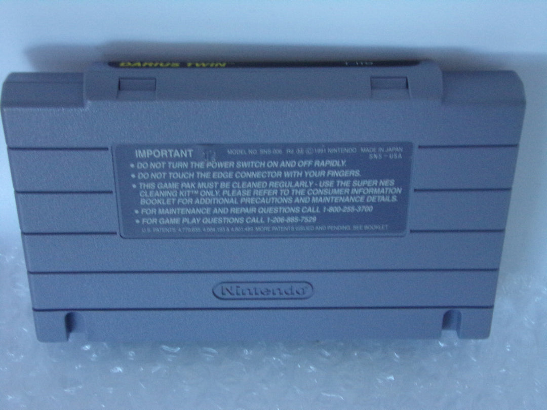 Darius Twin Super Nintendo SNES Used