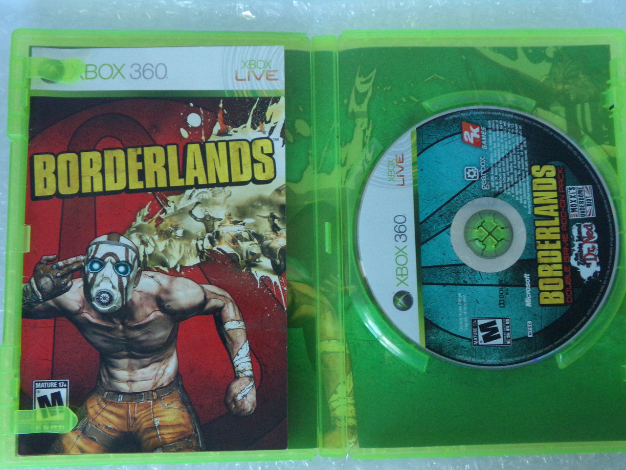 Borderlands Double Game Add on Pack Xbox 360 Used – Core Gaming