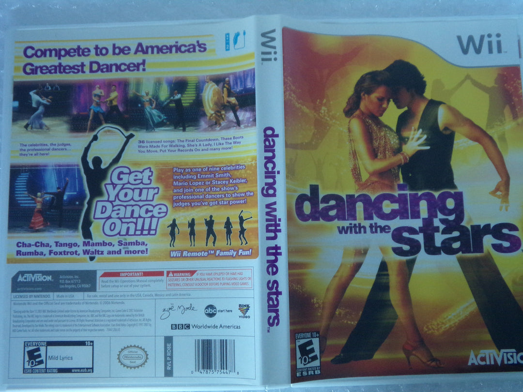 Dancing with the Stars Wii Used