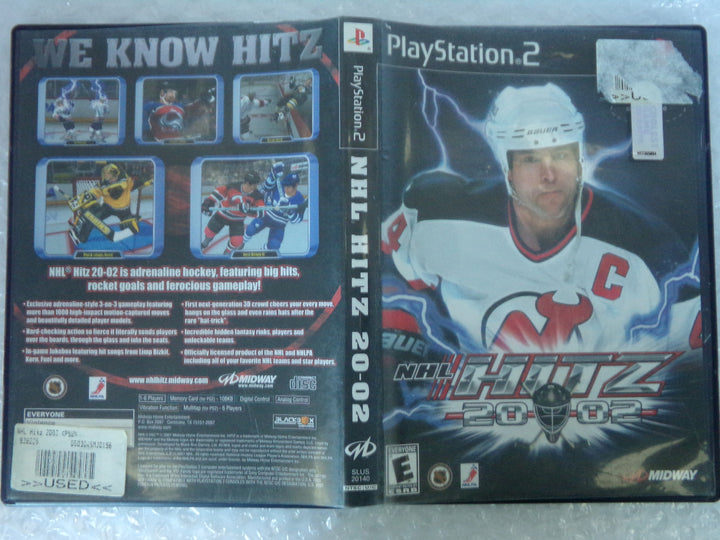 NHL Hitz 2002 Playstation 2 PS2 Used