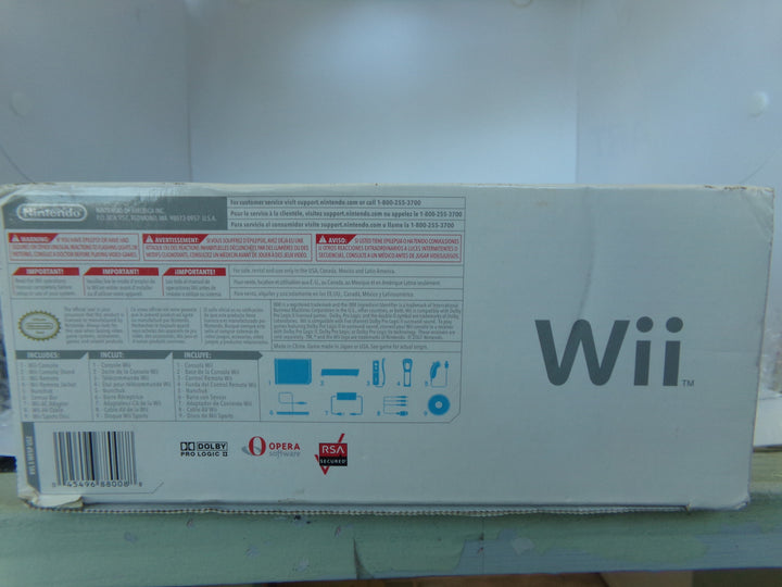 Nintendo Wii Console Boxed Used (No Game Included)