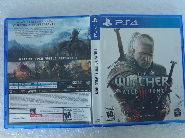 The Witcher III: Wild Hunt Playstation 4 PS4 Used