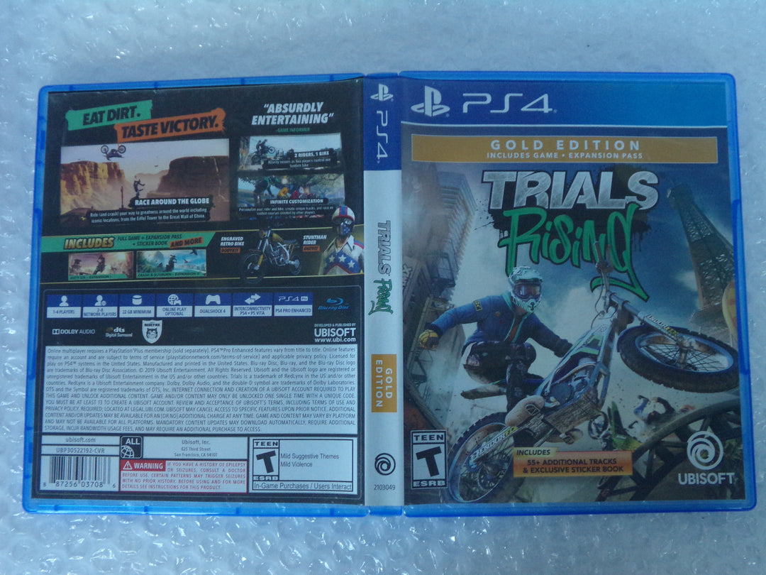 Trials Rising Playstation 4 PS4 Used